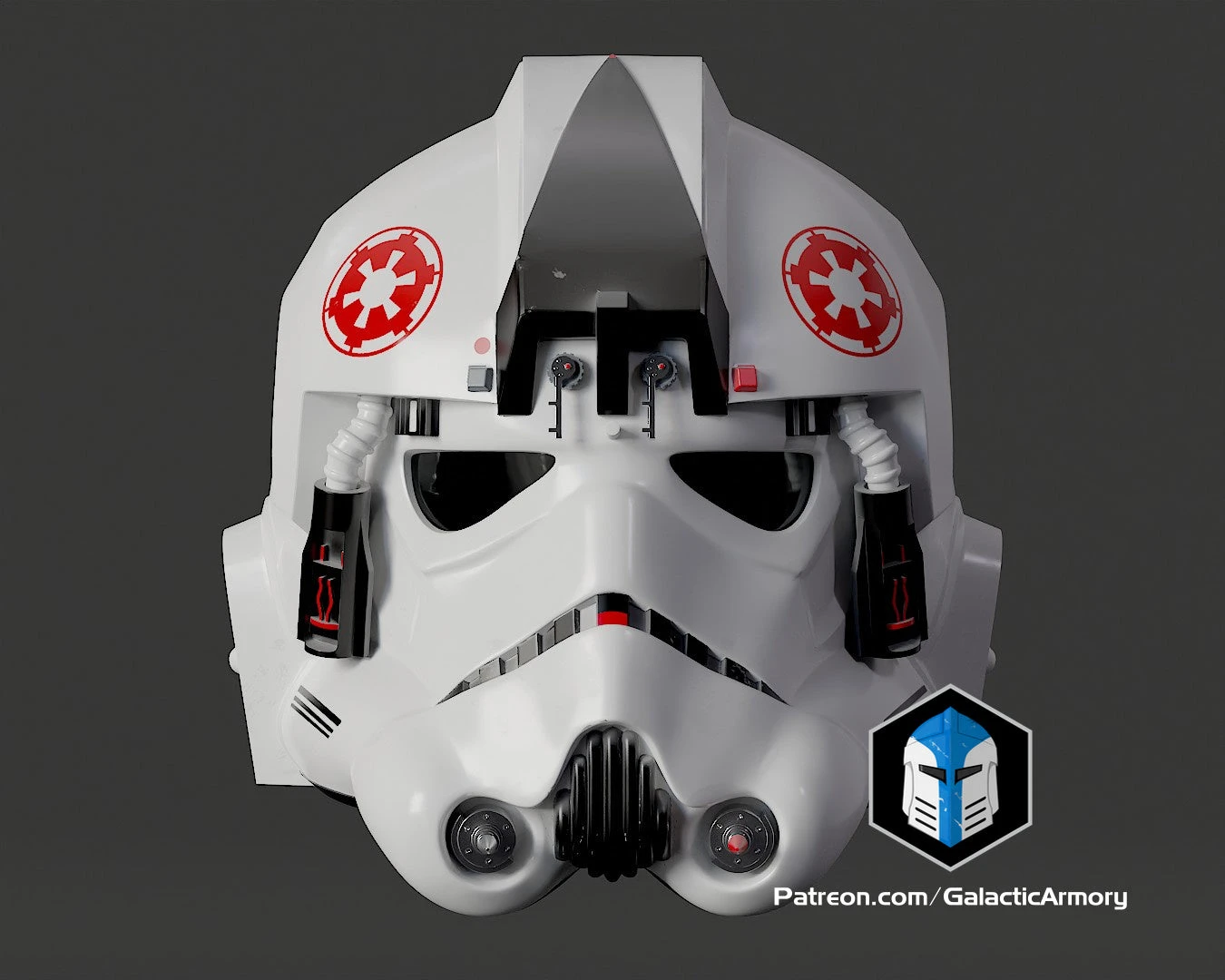 AT-AT Driver Helmet - 3D Print Files 5 AT-AT Driver Helmet - 3D Print Files - Image 3