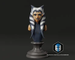 Ahsoka Tano Bust - 3D Print Files -Galactic Armory Store AhsokaTanoBust