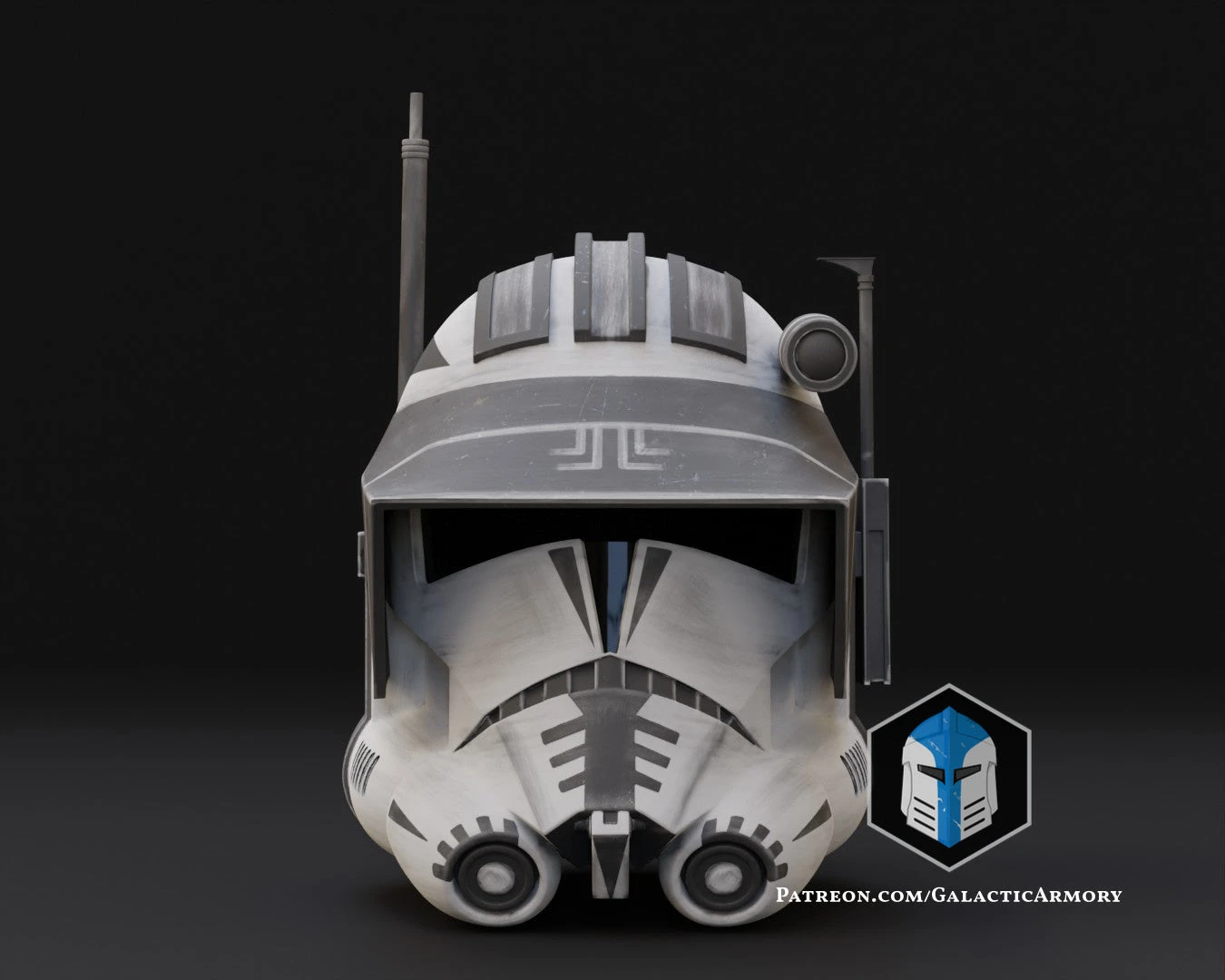 Animated Phase 2 Imperial Commander Cody Helmet - 3D Print Files 4 Animated Phase 2 Imperial Commander Cody Helmet - 3D Print Files - Image 2