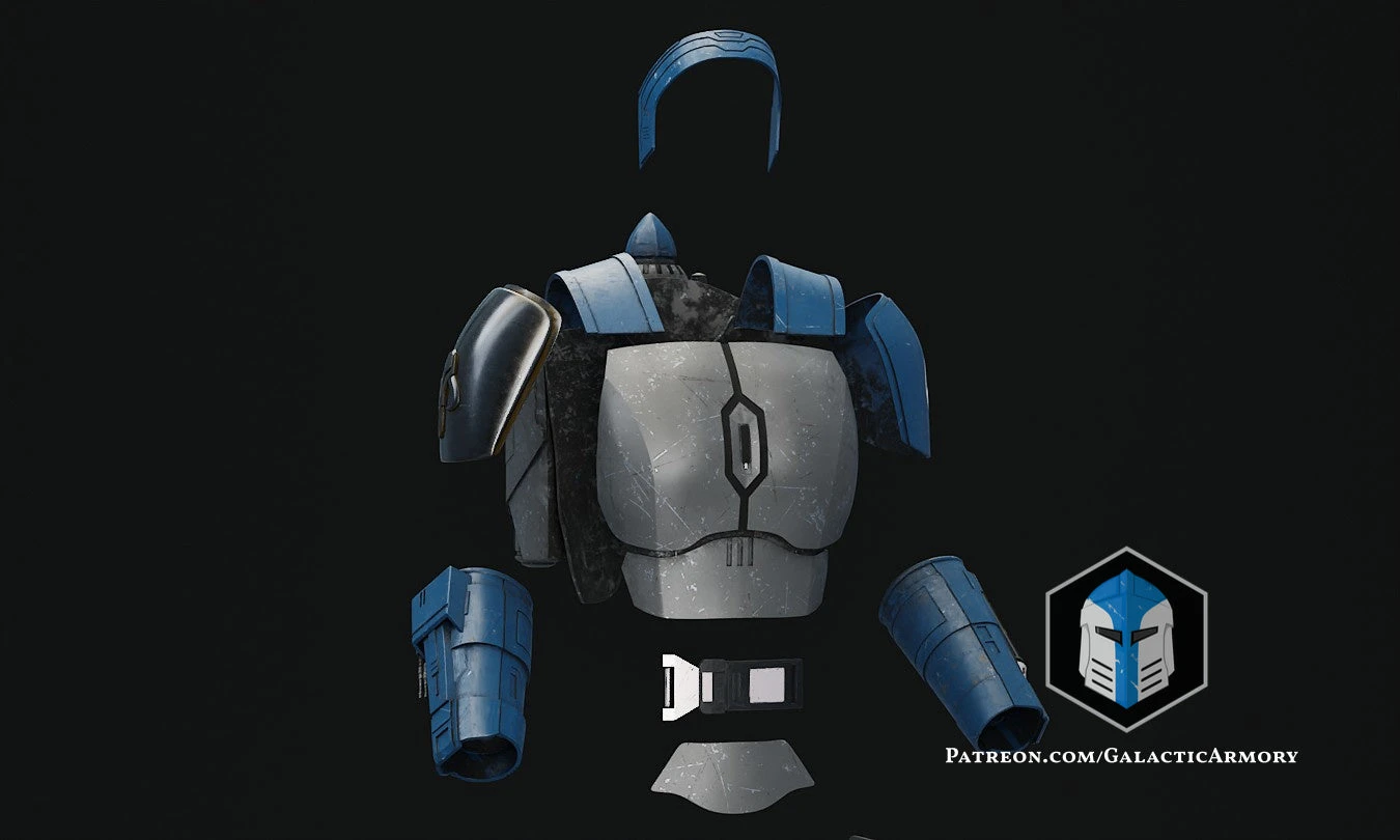 Bo Katan Armor - 3D Print Files 17 Bo Katan Armor - 3D Print Files - Image 15