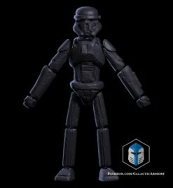 Rogue One Death Trooper Doll - 3D Print Files