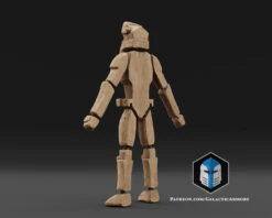 Rogue One Shore Trooper Doll - 3D Print Files 19 Rogue One Shore Trooper Doll - 3D Print Files -Galactic Armory Store ArticulatedShoretrooperDoll2