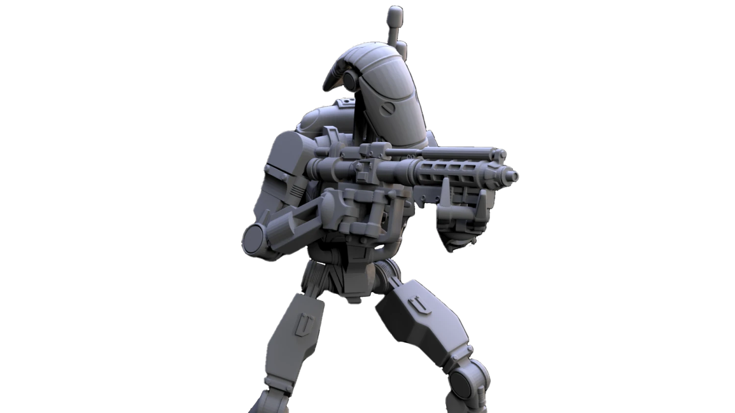 1:48 Scale Battle Droid Army - Assault Class - 3D Print Files 5 1:48 Scale Battle Droid Army - Assault Class - 3D Print Files - Image 3
