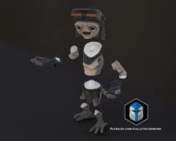 Babu Frik Figurine - 3D Print Files 16 Babu Frik Figurine - 3D Print Files -Galactic Armory Store BabuFrikExploded