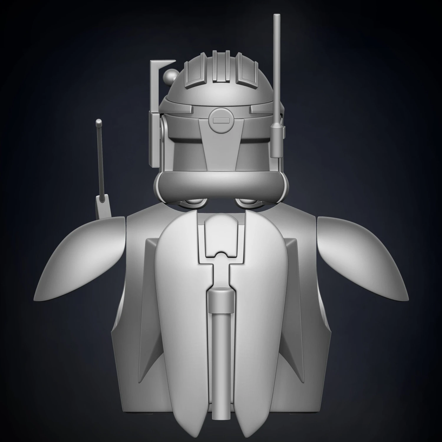 Animated Commander Cody Armor Accessories - 3D Print Files 8 Animated Commander Cody Armor Accessories - 3D Print Files - Image 6