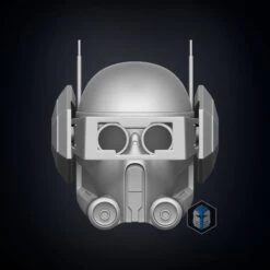 Bad Batch Tech Helmet - 3D Print Files -Galactic Armory Store BadBatchTechFrontVisorDown