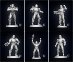 Bad Batch Wrecker Figurine - 6 In 1 Bundle - 3D Print Files