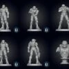 Infinite Master Chief Figurine - BUNDLE - 3D Print Files 1 Infinite Master Chief Figurine - BUNDLE - 3D Print Files -Galactic Armory Store BeFunky collage 3