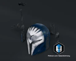 Bo Katan Helmet - 3D Print Files 20 Bo Katan Helmet - 3D Print Files -Galactic Armory Store BoKatanHelmet Exploded