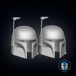 Boba Fett Helmet - 3D Print Files 19 Boba Fett Helmet - 3D Print Files -Galactic Armory Store BobaFettSTLBoth
