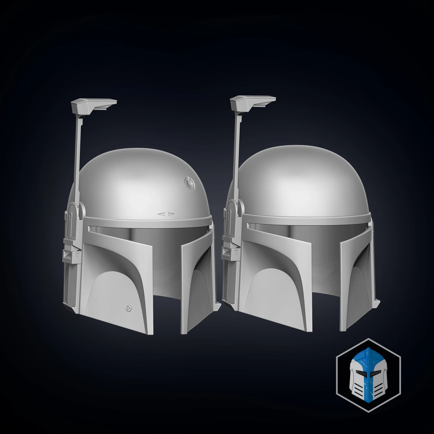 Boba Fett Helmet - 3D Print Files 11 Boba Fett Helmet - 3D Print Files - Image 9
