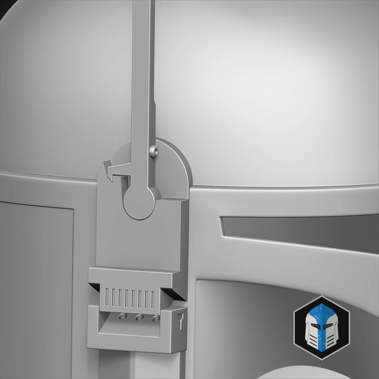 Boba Fett Helmet - 3D Print Files 10 Boba Fett Helmet - 3D Print Files - Image 8