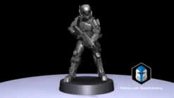 1:48 Scale Alpha 9 ODST Miniatures - 3D Print Files 26 1:48 Scale Alpha 9 ODST Miniatures - 3D Print Files -Galactic Armory Store Buck 2