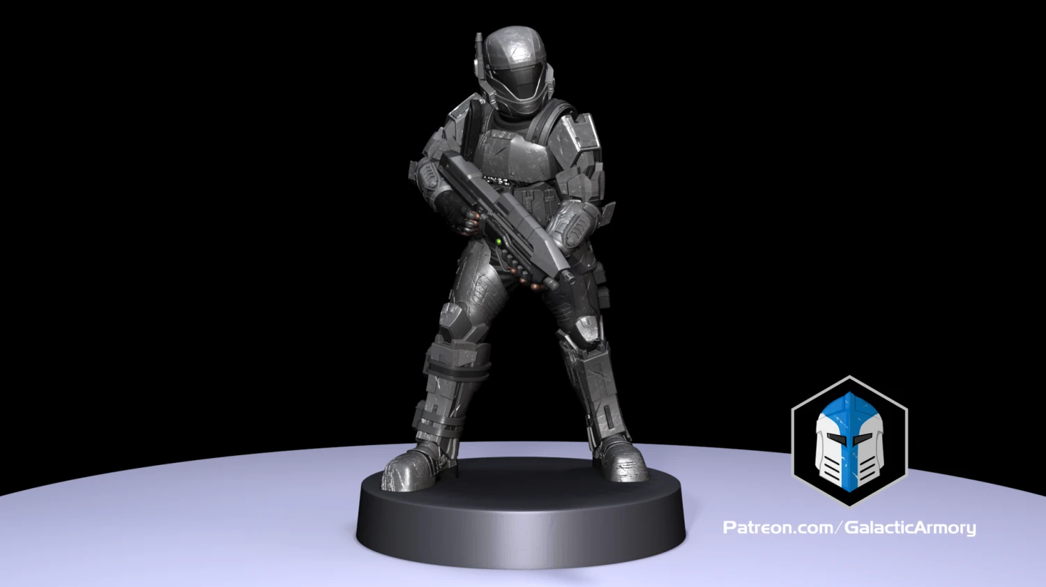 1:48 Scale Alpha 9 ODST Miniatures - 3D Print Files 7 1:48 Scale Alpha 9 ODST Miniatures - 3D Print Files - Image 5