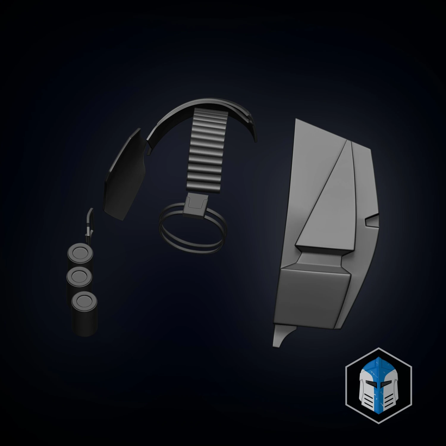 Clone Trooper Armor Accessories - Heavy - 3D Print Files 6 Clone Trooper Armor Accessories - Heavy - 3D Print Files - Image 4