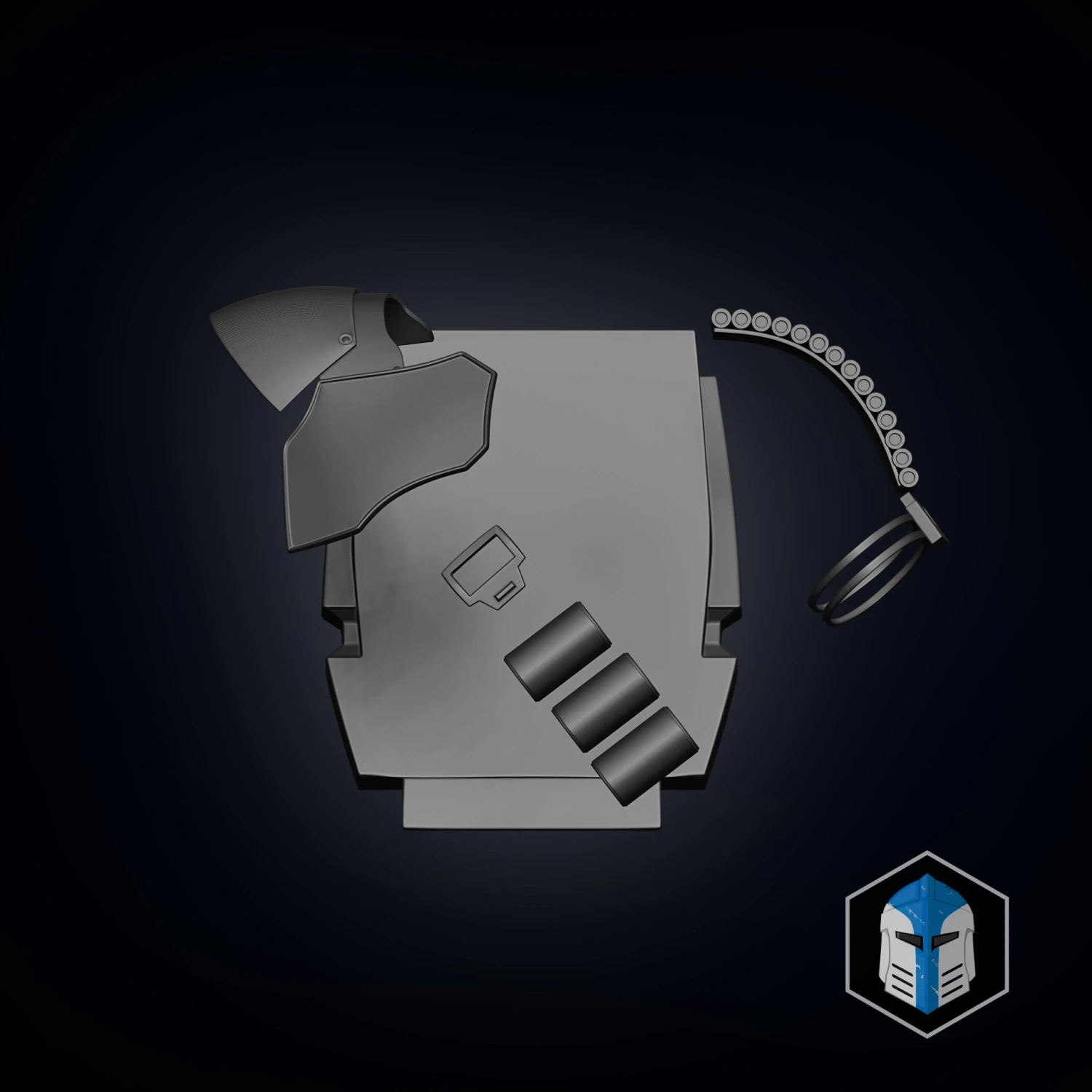 Clone Trooper Armor Accessories - Heavy - 3D Print Files 5 Clone Trooper Armor Accessories - Heavy - 3D Print Files - Image 3