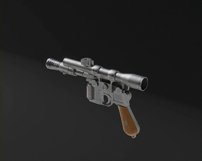 Jedi: Survivor DL-44 Blaster - 3D Print Files 4 Jedi: Survivor DL-44 Blaster - 3D Print Files - Image 2