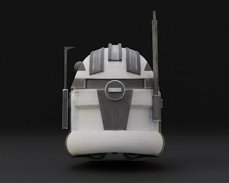 Animated Phase 2 Imperial Commander Cody Helmet - 3D Print Files 3 Animated Phase 2 Imperial Commander Cody Helmet - 3D Print Files