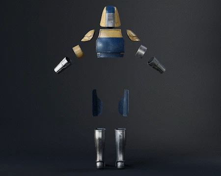 Coruscant Security Force Armor - 3D Print Files 3 Coruscant Security Force Armor - 3D Print Files