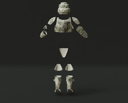 Kashyyyk Clone Trooper Armor - 3D Print Files 3 Kashyyyk Clone Trooper Armor - 3D Print Files
