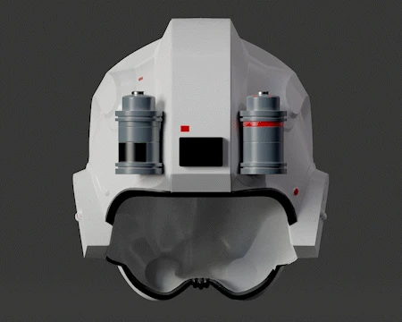 AT-AT Driver Helmet - 3D Print Files 3 AT-AT Driver Helmet - 3D Print Files