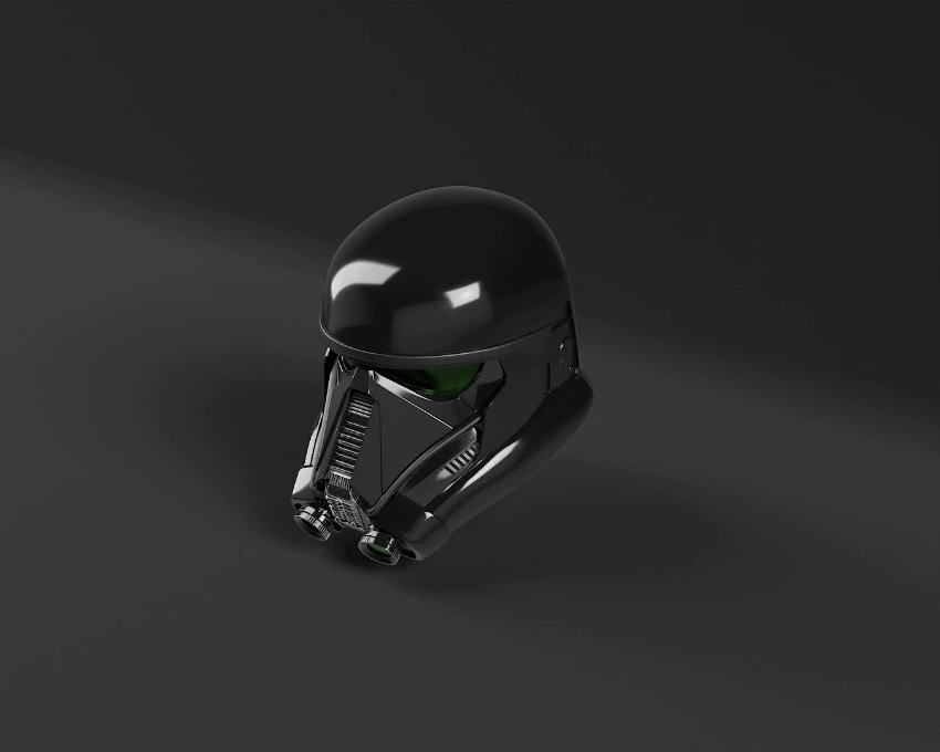 Death Trooper Helmet - 3D Print Files 4 Death Trooper Helmet - 3D Print Files - Image 2
