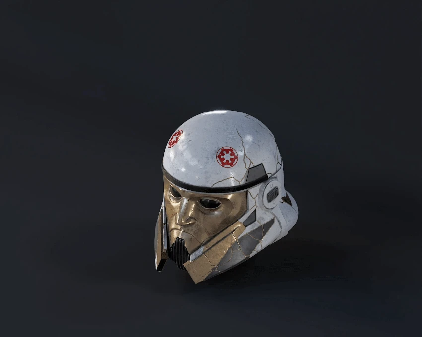 Captain Enoch Night Trooper Helmet - 3D Print Files 4 Captain Enoch Night Trooper Helmet - 3D Print Files - Image 2
