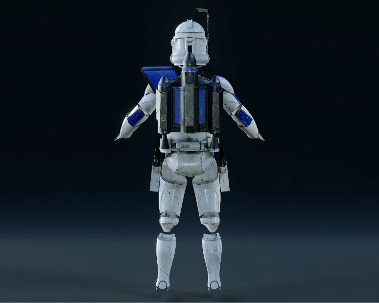 Realistic Captain Rex Armor - 3D Print Files 3 Realistic Captain Rex Armor - 3D Print Files
