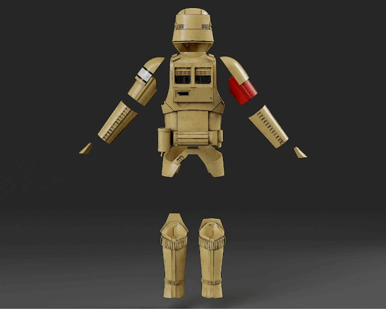 Rogue One Shoretrooper Armor - 3D Print Files 3 Rogue One Shoretrooper Armor - 3D Print Files