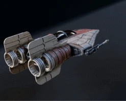 Tea Light A-Wing - 3D Print Files