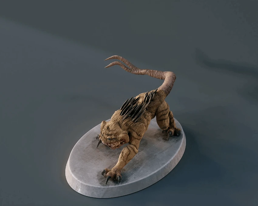 1:48 Scale Nexu Miniatures - 3D Print Files 4 1:48 Scale Nexu Miniatures - 3D Print Files - Image 2