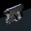 Helldivers 2 - Peacemaker Pistol - 3D Print Files -Galactic Armory Store Comp249