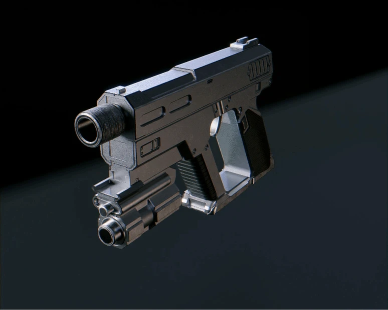 Helldivers 2 - Peacemaker Pistol - 3D Print Files 3 Helldivers 2 - Peacemaker Pistol - 3D Print Files