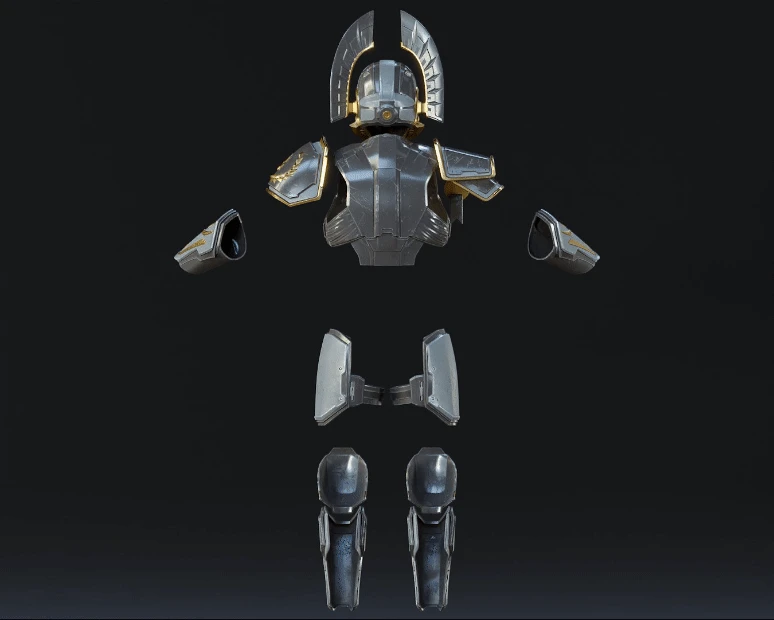 Helldivers 2 Armor - Savior Of The Free - 3D Print Files 3 Helldivers 2 Armor - Savior Of The Free - 3D Print Files