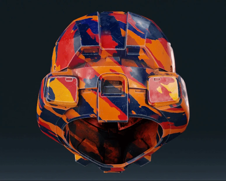 Infinite Mark 7 Helmet - 3D Print Files 3 Infinite Mark 7 Helmet - 3D Print Files