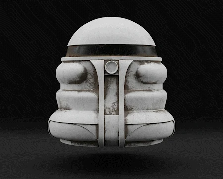 Airborne Clone Trooper Helmet - 3D Print Files 3 Airborne Clone Trooper Helmet - 3D Print Files