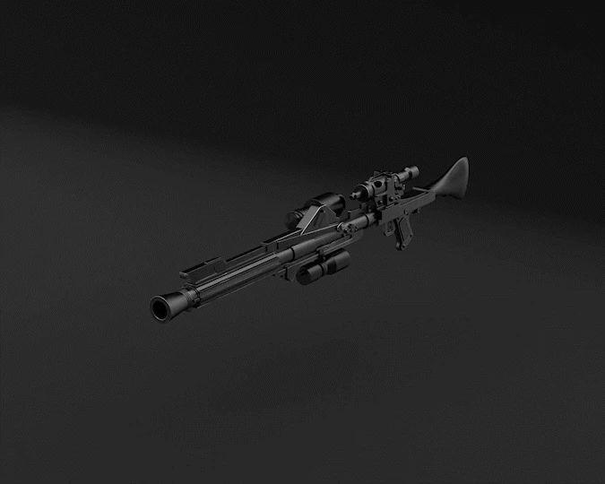 DC-15LE Blaster Rifle - 3D Print Files 4 DC-15LE Blaster Rifle - 3D Print Files - Image 2