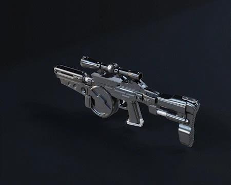 M-5 ARC Trooper Blaster - 3D Print Files 3 M-5 ARC Trooper Blaster - 3D Print Files