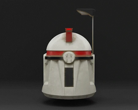 Phase 1 Clone Trooper Helmet - 3D Print Files 4 Phase 1 Clone Trooper Helmet - 3D Print Files - Image 2