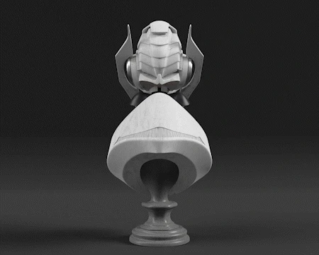 General Grievous Bust - 3D Print Files 3 General Grievous Bust - 3D Print Files