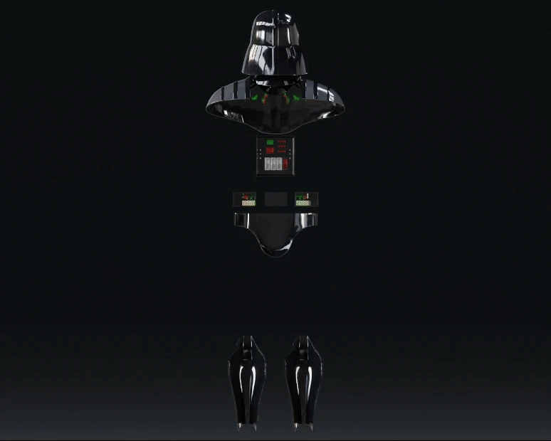 Revenge Of The Sith Darth Vader Armor - 3D Print Files 3 Revenge Of The Sith Darth Vader Armor - 3D Print Files