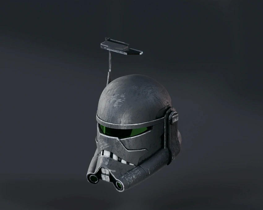 Bad Batch Imperial Crosshair Helmet - 3D Print Files 4 Bad Batch Imperial Crosshair Helmet - 3D Print Files - Image 2