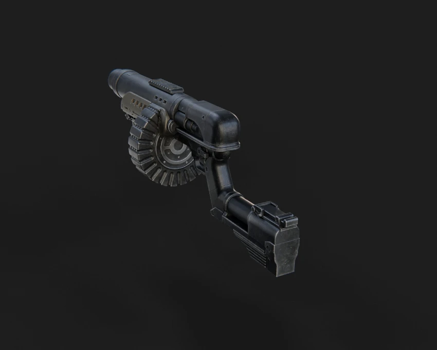 Pyke Syndicate Repeater Blaster - 3D Print Files 4 Pyke Syndicate Repeater Blaster - 3D Print Files - Image 2