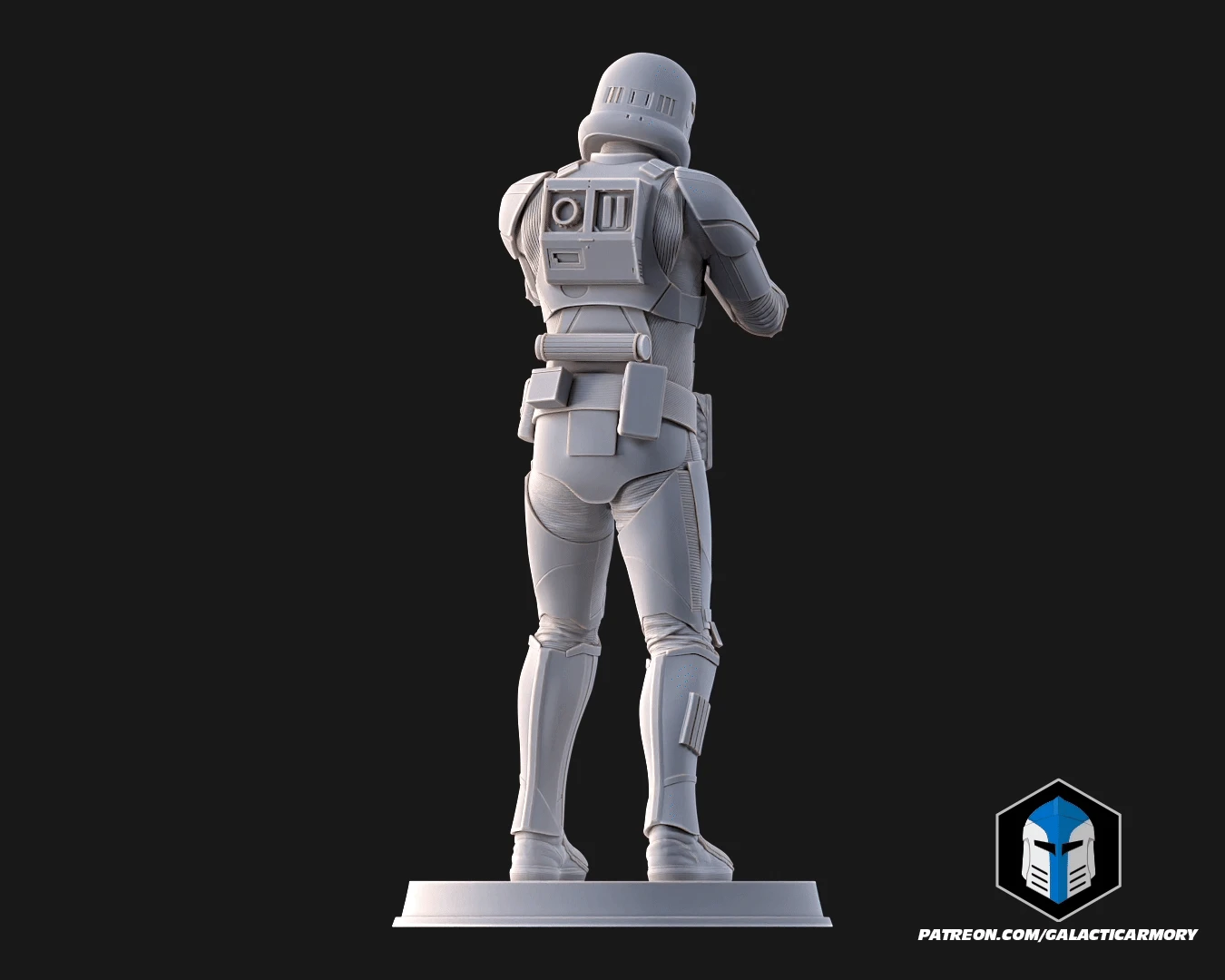 Death Trooper Figurines - 3D Print Files 4 Death Trooper Figurines - 3D Print Files - Image 2