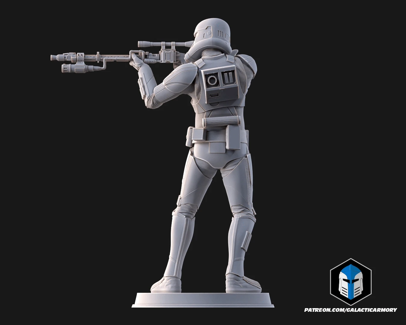 Death Trooper Figurines - 3D Print Files 6 Death Trooper Figurines - 3D Print Files - Image 4