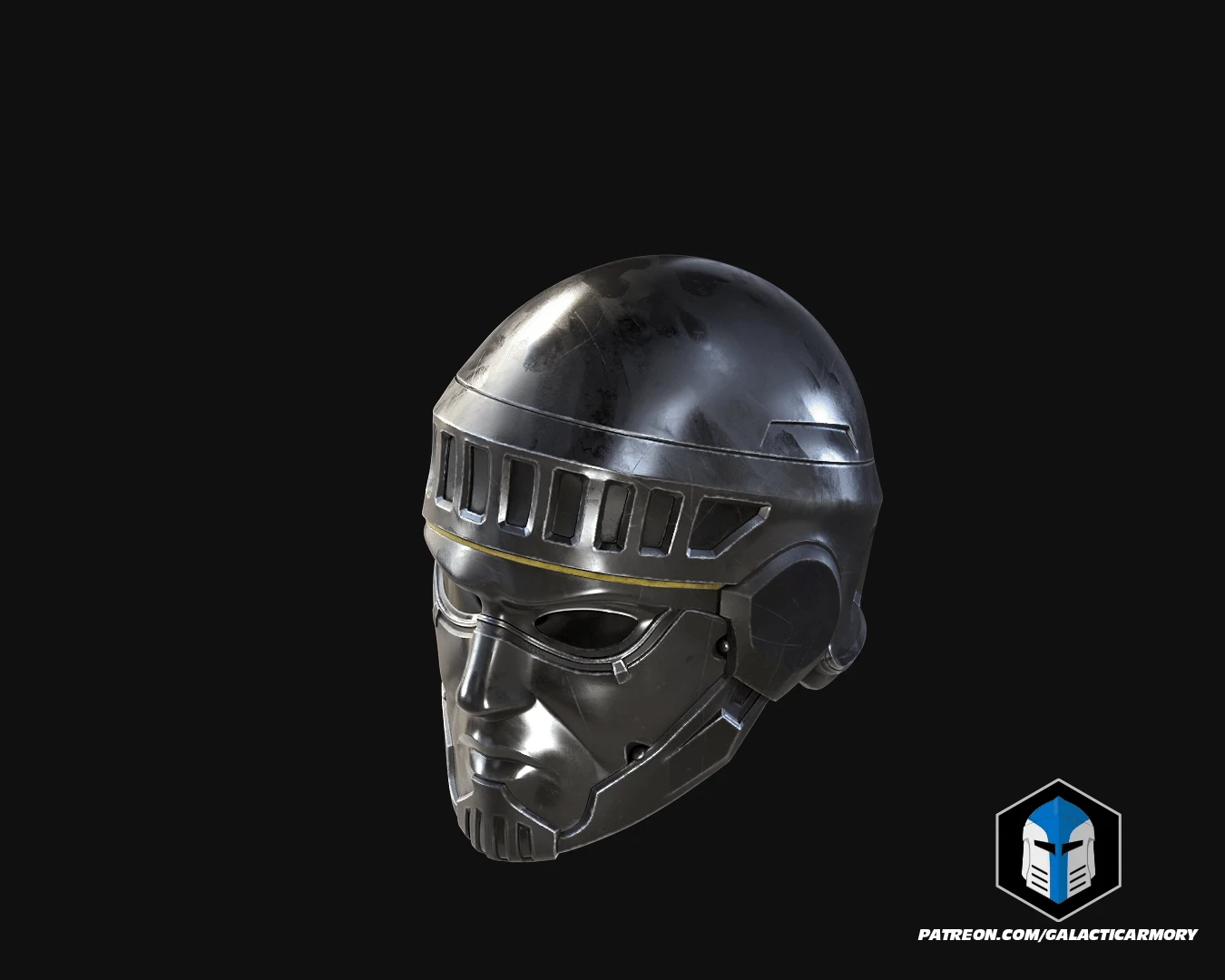 Helldivers 2 - Righteous Helmet - 3D Print Files 5 Helldivers 2 - Righteous Helmet - 3D Print Files - Image 3