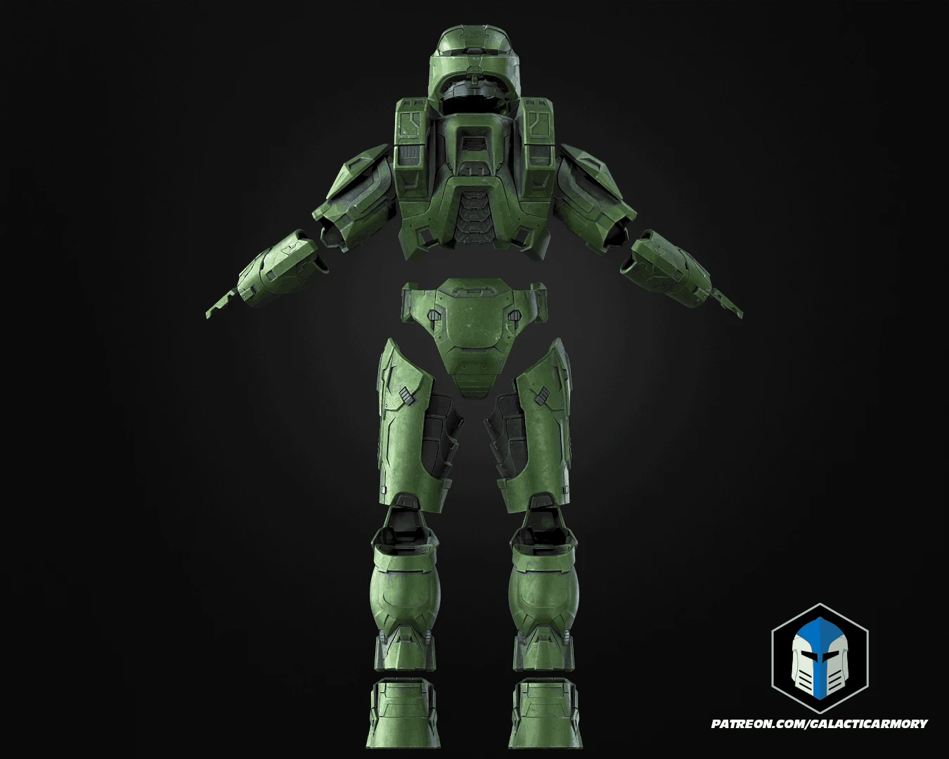 Master Chief Mark 6 Armor - 3D Print Files 3 Master Chief Mark 6 Armor - 3D Print Files