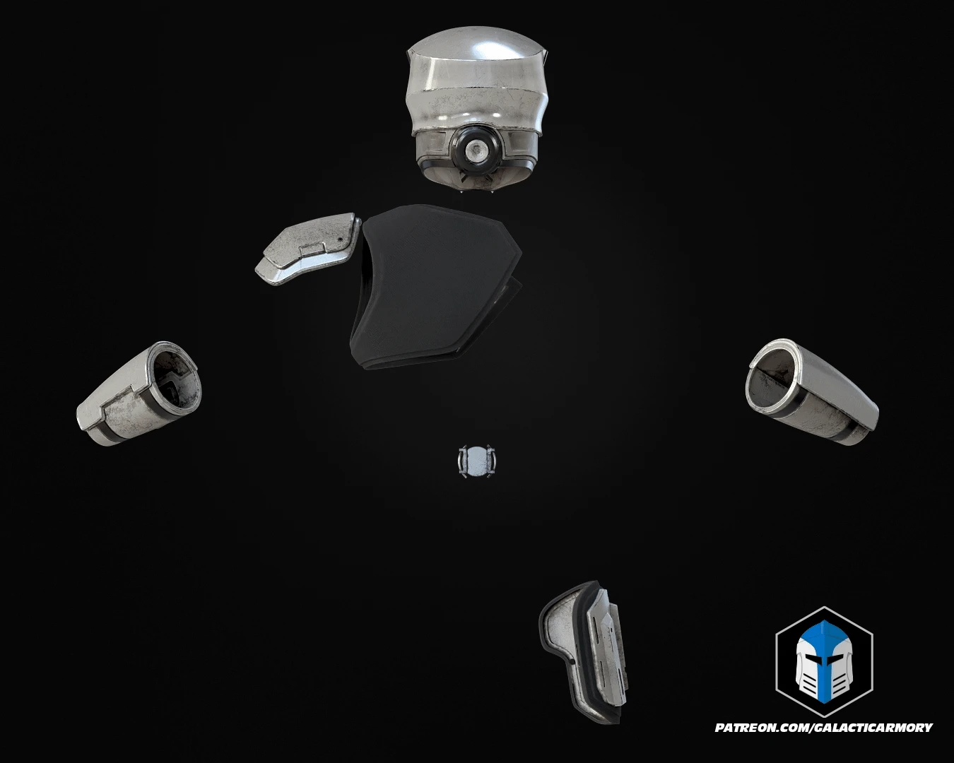 Helldivers 2 - UF-16 Inspector Armor - 3D Print Files 3 Helldivers 2 - UF-16 Inspector Armor - 3D Print Files