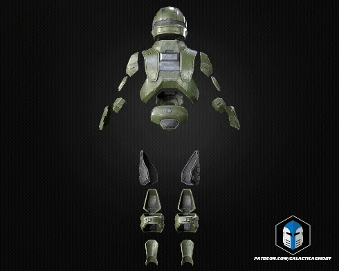 UNSC Marine Armor - 3D Print Files 3 UNSC Marine Armor - 3D Print Files