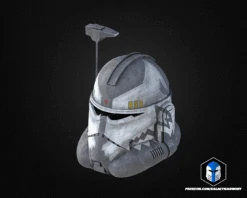 Commander Wolffe Helmet - 3D Print Files -Galactic Armory Store Comp 454a